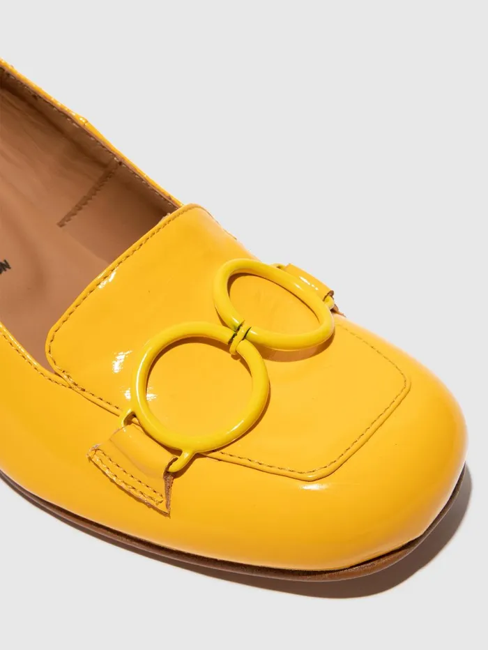 Heel Shoes SIVI081FLY YELLOW Women Fly London Shoes