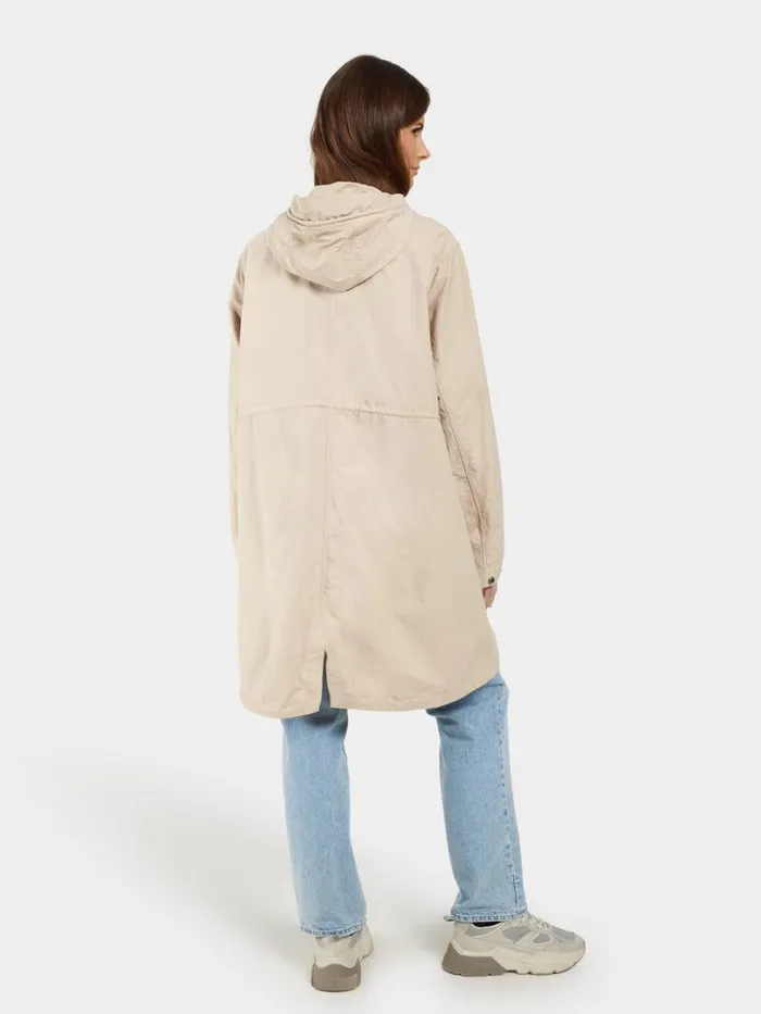 Helen Parka Clay Beige Women Didriksons Spring Jackets