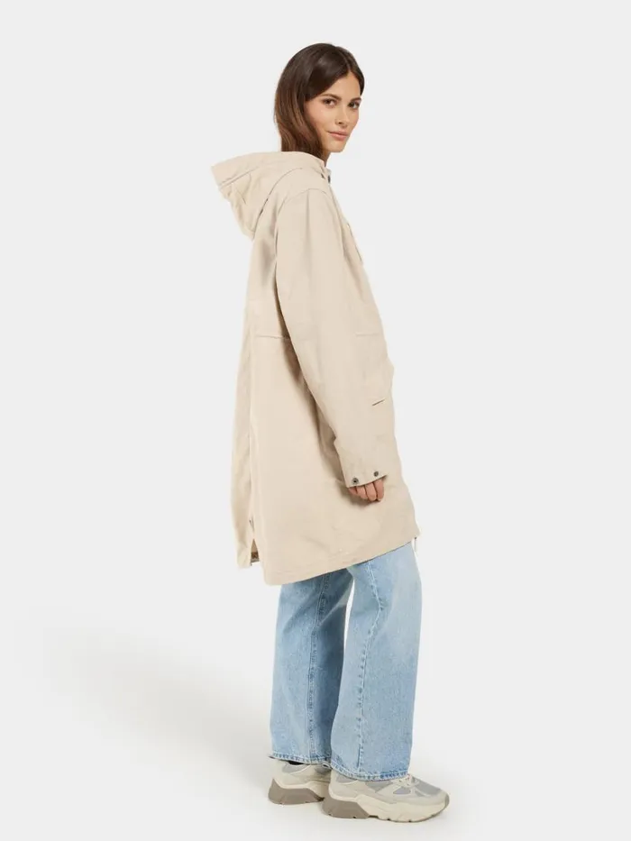 Helen Parka Clay Beige Women Didriksons Spring Jackets