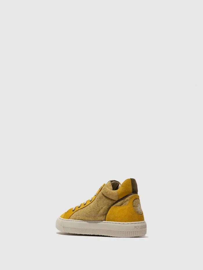HiTop Trainers TELY688FLY PALE YELLOW YELLOW ASPEN Women Fly London Trainers