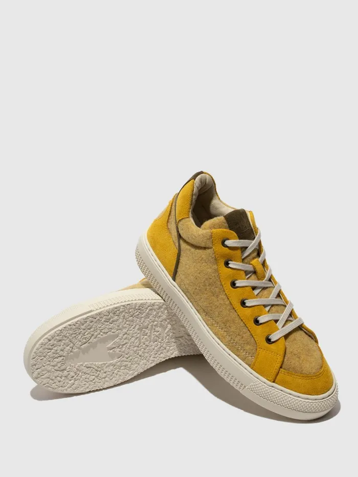 HiTop Trainers TELY688FLY PALE YELLOW YELLOW ASPEN Women Fly London Trainers