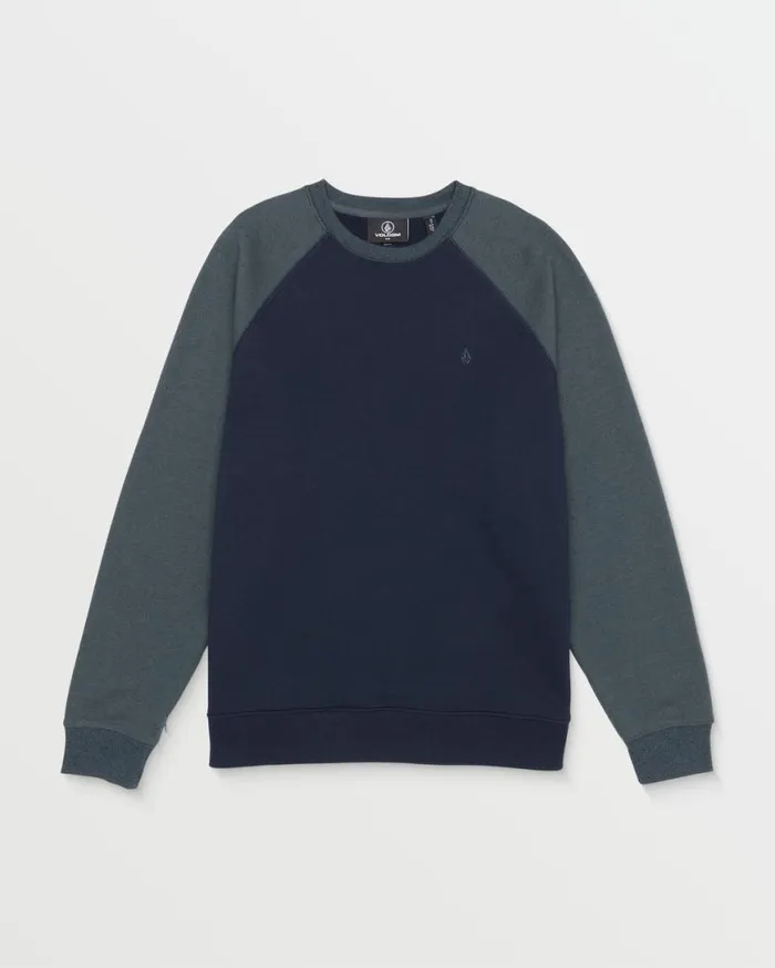 Homak Crew Sweatshirt 8211 Navy Mens Volcom Hoodies and Sweatshirts