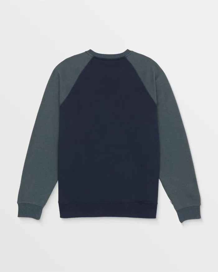 Homak Crew Sweatshirt 8211 Navy Mens Volcom Hoodies and Sweatshirts