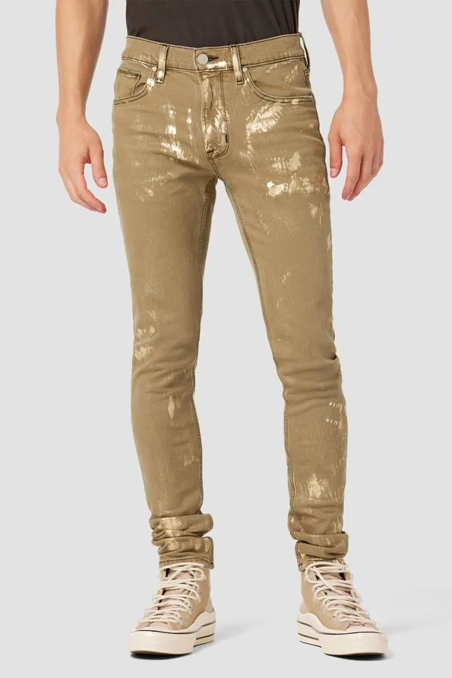 Hudson Jeans Additional Inseams Zack Skinny Jean 36034 Inseam Bronze Foil 8211 Men Hudson Jeans Additional Inseams Zack Skinny Jean 36034 Inseam Bronze Foil 8211 Men