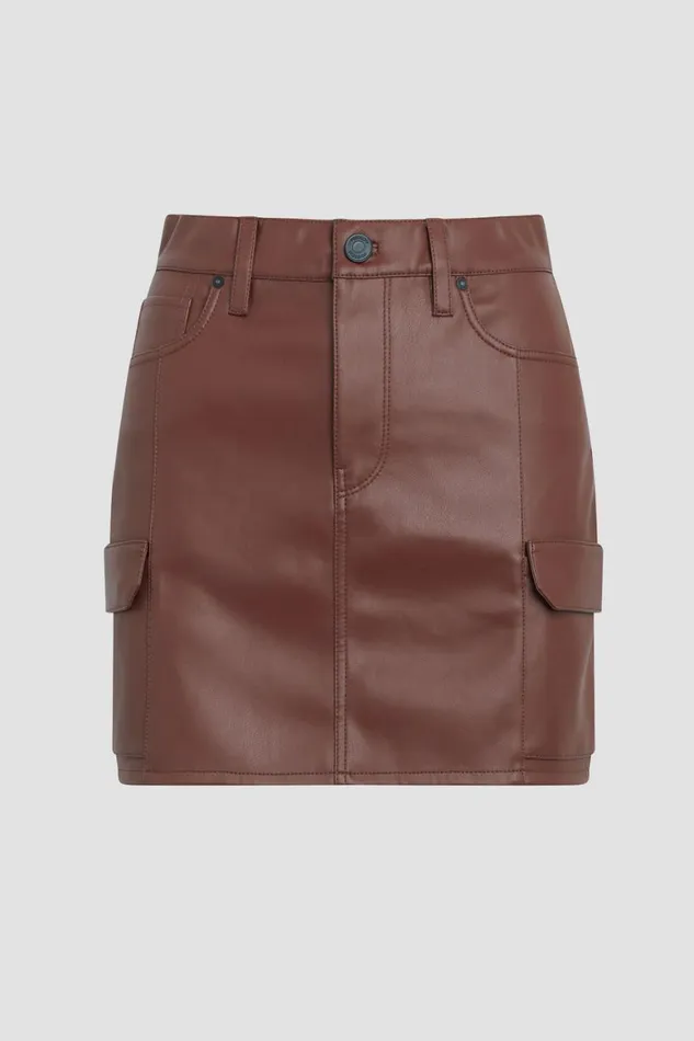 Hudson Jeans Cargo Cargo Viper Mini Skirt Cinnamon 8211 Women