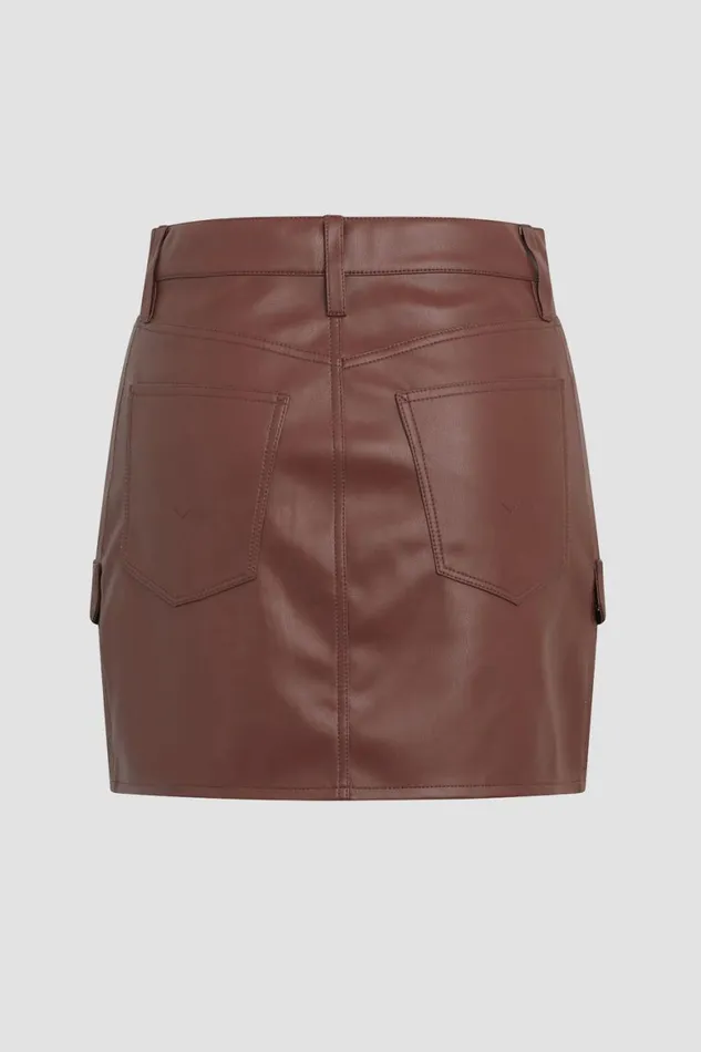 Hudson Jeans Cargo Cargo Viper Mini Skirt Cinnamon 8211 Women Hudson Jeans Cargo Cargo Viper Mini Skirt Cinnamon 8211 Women