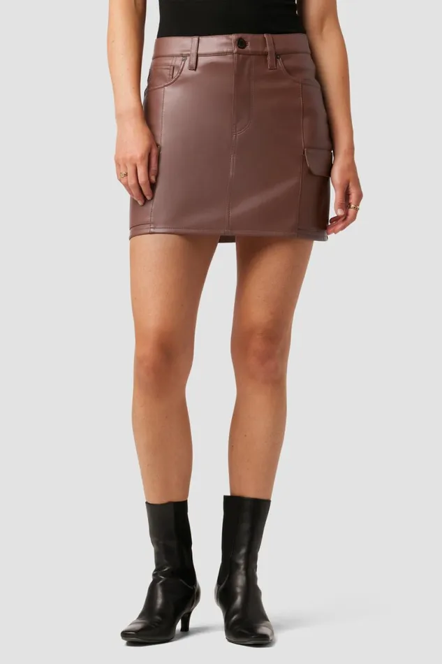 Hudson Jeans Cargo Cargo Viper Mini Skirt Cinnamon 8211 Women Hudson Jeans Cargo Cargo Viper Mini Skirt Cinnamon 8211 Women