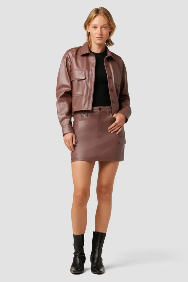 Hudson Jeans Cargo Cargo Viper Mini Skirt Cinnamon 8211 Women Hudson Jeans Cargo Cargo Viper Mini Skirt Cinnamon 8211 Women