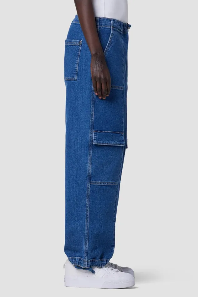 Hudson Jeans Cargo Drawstring Cargo Parachute Pant Chill 8211 Women Hudson Jeans Cargo Drawstring Cargo Parachute Pant Chill 8211 Women