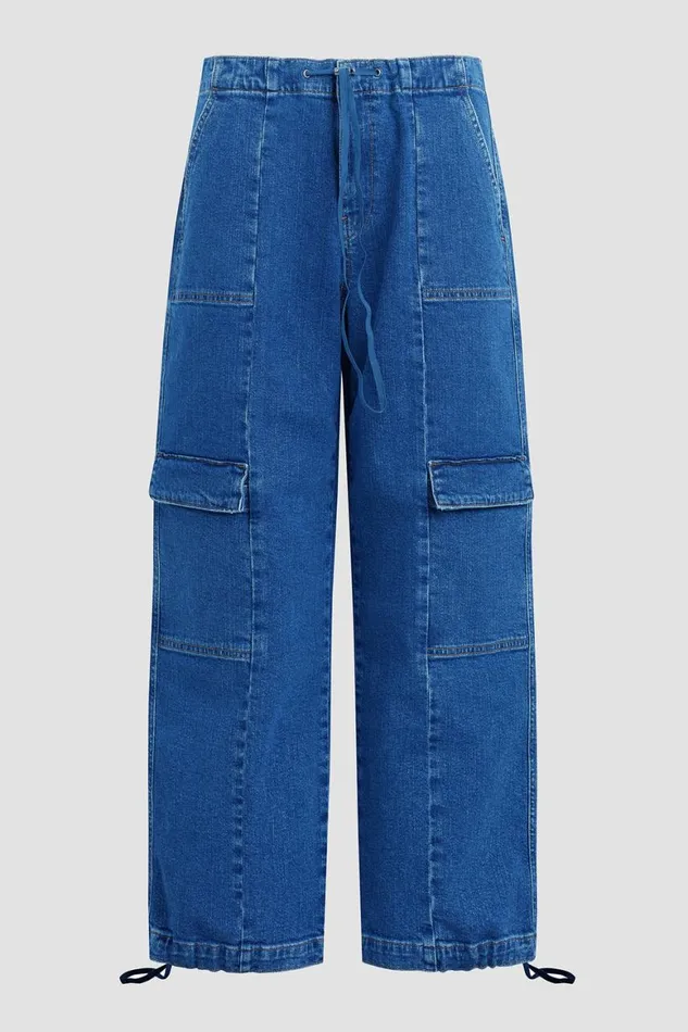 Hudson Jeans Cargo Drawstring Cargo Parachute Pant Chill 8211 Women Hudson Jeans Cargo Drawstring Cargo Parachute Pant Chill 8211 Women