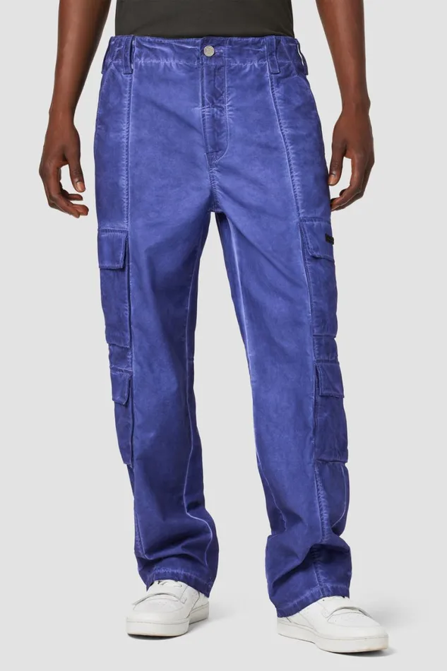Hudson Jeans Cargo Wide Leg Cargo Deep Purple 8211 Men