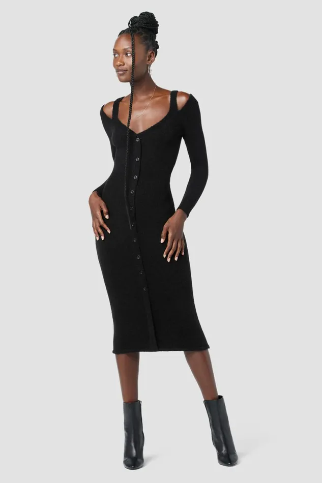 Hudson Jeans Dresses and Jumpsuits Melange Dress Black 8211 Women Hudson Jeans Dresses and Jumpsuits Melange Dress Black 8211 Women