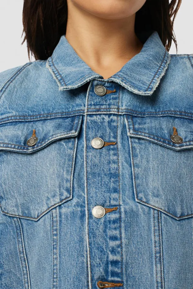 Hudson Jeans Jackets and Outerwear Raglan Sleeve Cropped Denim Jacket Denim Breeze 8211 Women Hudson Jeans Jackets and Outerwear Raglan Sleeve Cropped Denim Jacket Denim Breeze 8211 Women