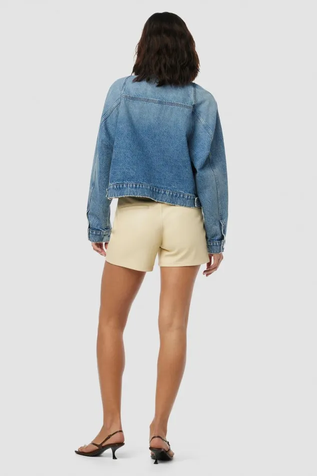Hudson Jeans Jackets and Outerwear Raglan Sleeve Cropped Denim Jacket Denim Breeze 8211 Women Hudson Jeans Jackets and Outerwear Raglan Sleeve Cropped Denim Jacket Denim Breeze 8211 Women