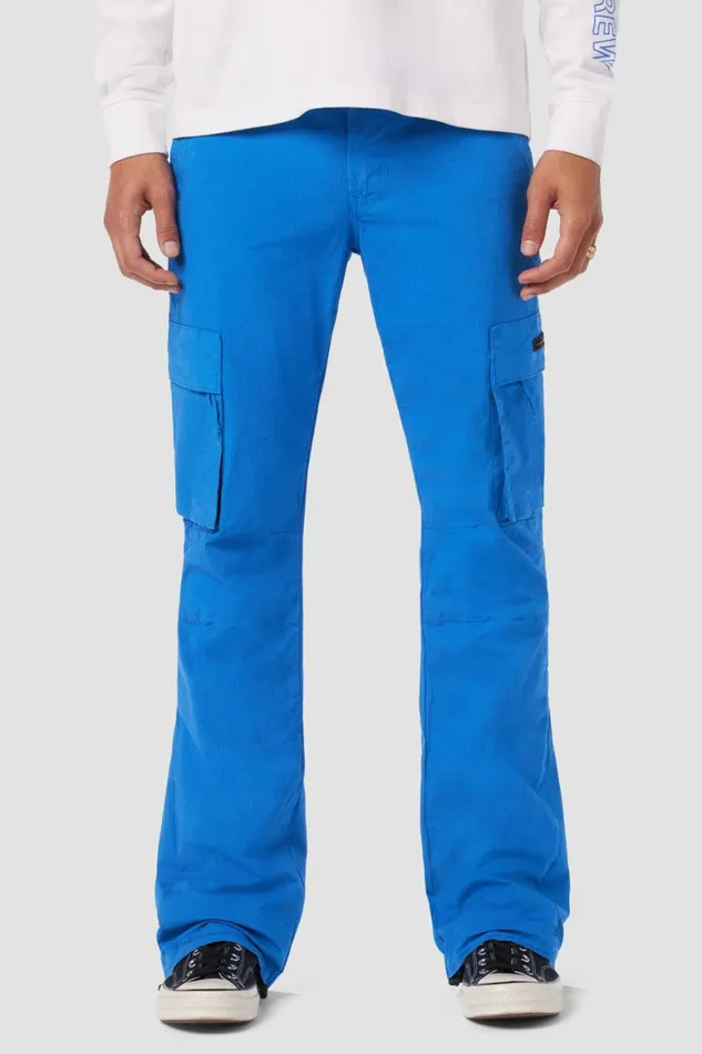 Hudson Jeans Kick Flare Walker Cargo Kick Flare Ripstop Blue 8211 Men