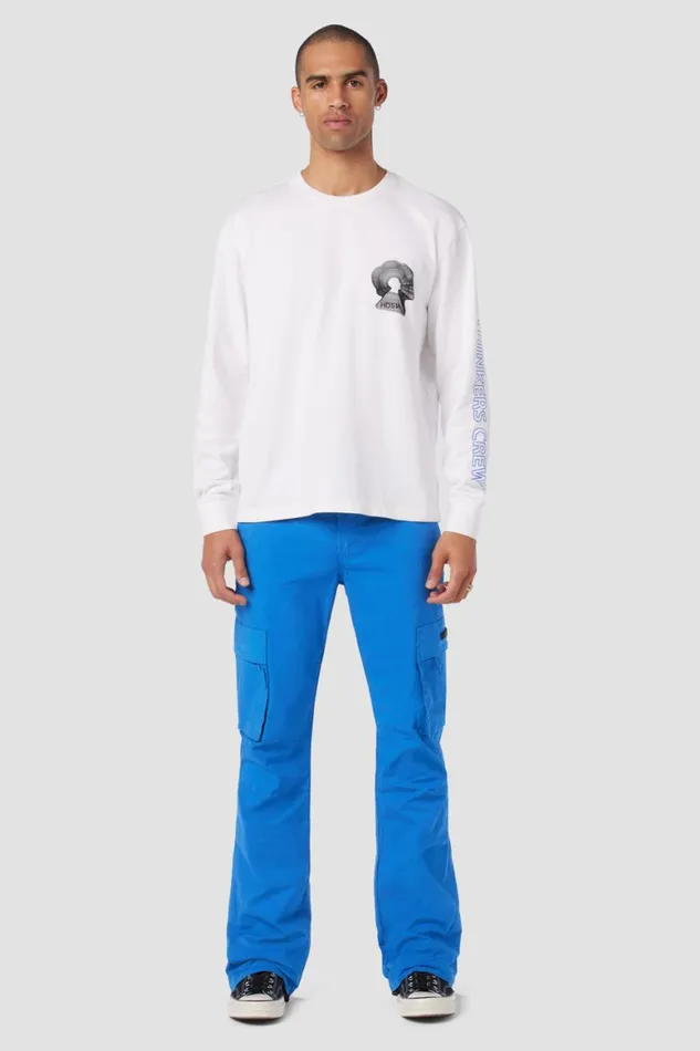 Hudson Jeans Kick Flare Walker Cargo Kick Flare Ripstop Blue 8211 Men Hudson Jeans Kick Flare Walker Cargo Kick Flare Ripstop Blue 8211 Men