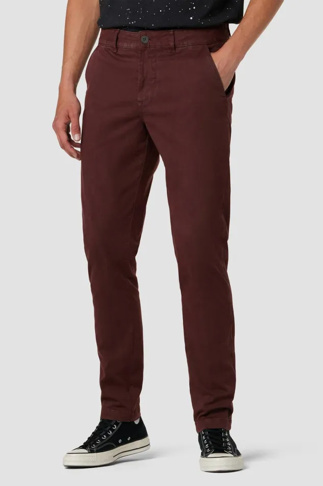 Hudson Jeans Pants Classic Slim Straight Chino Russet 8211 Men