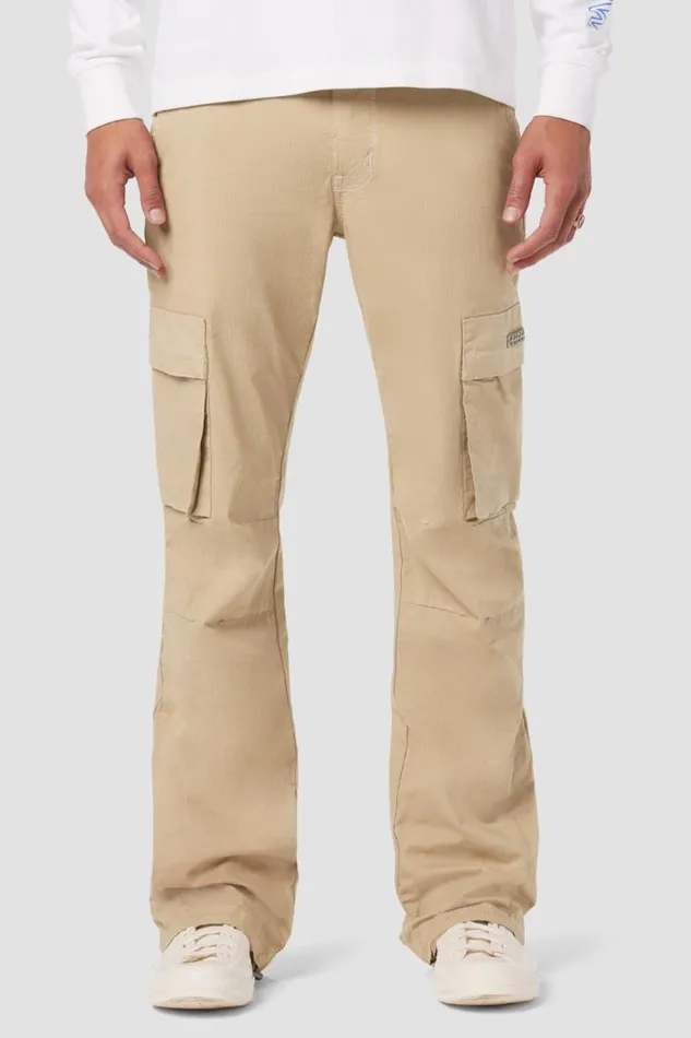 Hudson Jeans Pants Walker Cargo Kick Flare Ripstop Khaki 8211 Men