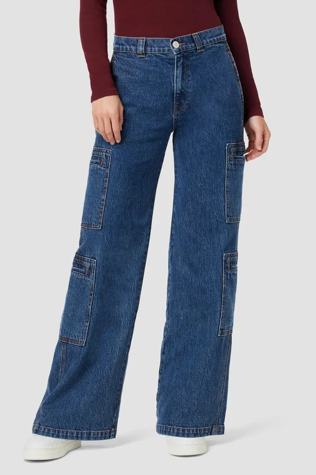 Hudson Jeans Petite Inseams HighRise Welt Pocket Cargo Petite Pant Wonderland 8211 Women Hudson Jeans Petite Inseams HighRise Welt Pocket Cargo Petite Pant Wonderland 8211 Women