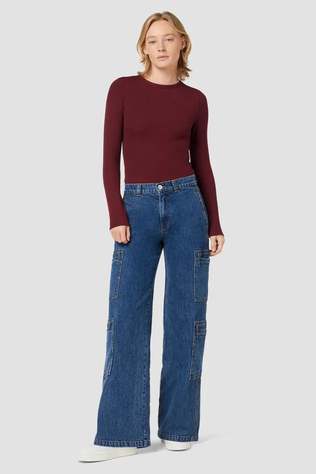 Hudson Jeans Petite Inseams HighRise Welt Pocket Cargo Petite Pant Wonderland 8211 Women Hudson Jeans Petite Inseams HighRise Welt Pocket Cargo Petite Pant Wonderland 8211 Women