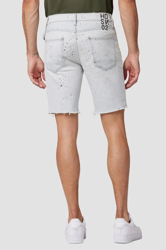 Hudson Jeans Shorts Blinder Biker V2 Short Confetti 8211 Men Hudson Jeans Shorts Blinder Biker V2 Short Confetti 8211 Men