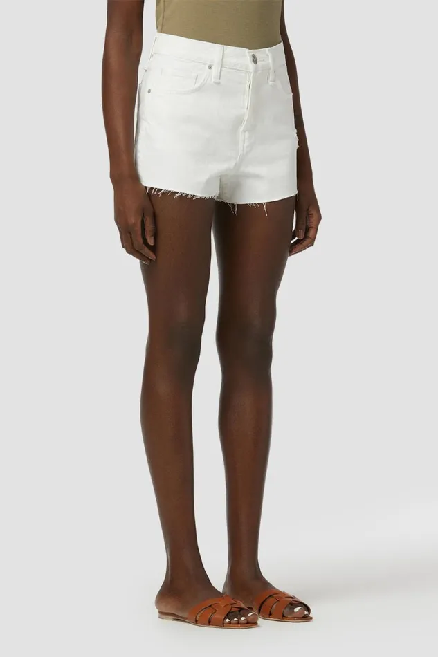 Hudson Jeans Shorts Lori HighRise Short Destructed White 8211 Women Hudson Jeans Shorts Lori HighRise Short Destructed White 8211 Women