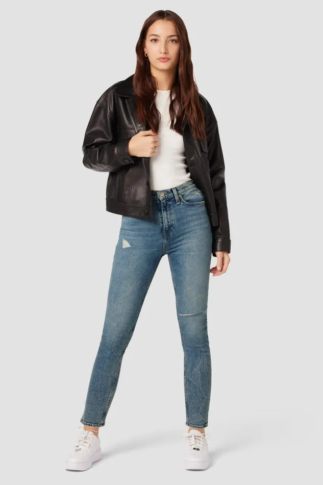 Hudson Jeans Skinny Harlow Ultra HighRise Cigarette Ankle Jean Nebula 8211 Women Hudson Jeans Skinny Harlow Ultra HighRise Cigarette Ankle Jean Nebula 8211 Women