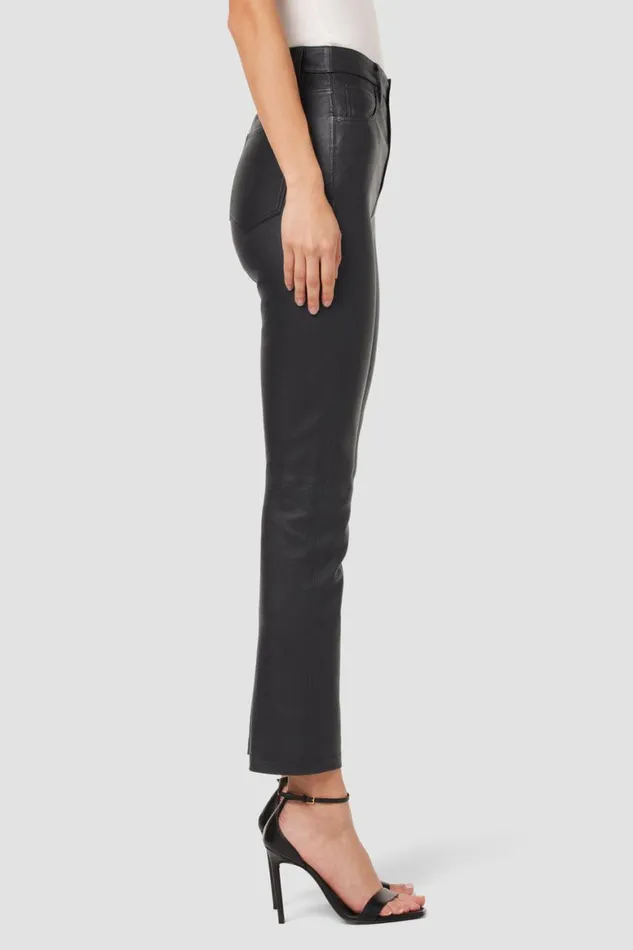 Hudson Jeans Straight Harlow Ultra HighRise Cigarette Leather Ankle Pant Black 8211 Women Hudson Jeans Straight Harlow Ultra HighRise Cigarette Leather Ankle Pant Black 8211 Women