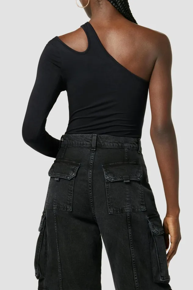 Hudson Jeans Tops and Sweaters Hudson X Zoe Costello Asymmetrical Long Sleeve Bodysuit Black 8211 Women Hudson Jeans Tops and Sweaters Hudson X Zoe Costello Asymmetrical Long Sleeve Bodysuit Black 8211 Women