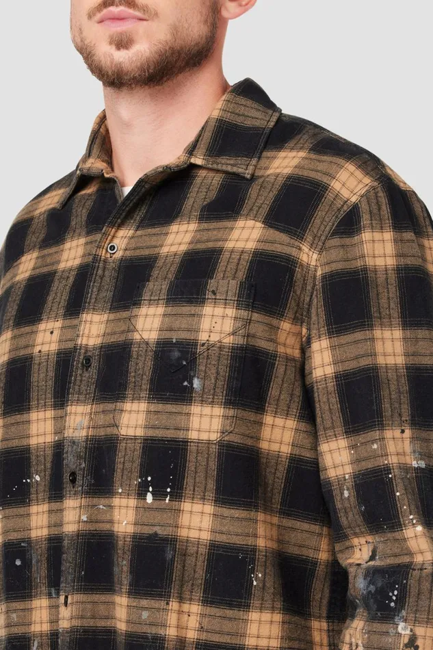 Hudson Jeans Tops and Sweaters Long Sleeve Shirt Painter Check 8211 Men Hudson Jeans Tops and Sweaters Long Sleeve Shirt Painter Check 8211 Men