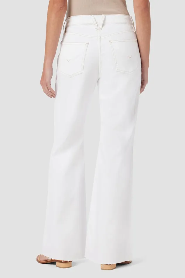Hudson Jeans Wide Leg Jodie HighRise Flare Jean White 8211 Women Hudson Jeans Wide Leg Jodie HighRise Flare Jean White 8211 Women