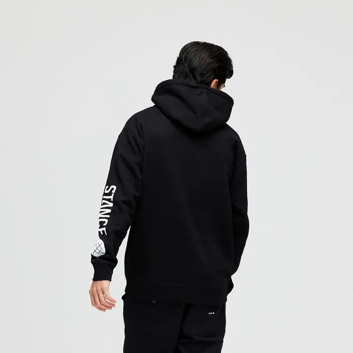 Icon Hoodie Black Men Stance Sweatshirts and Hoodies