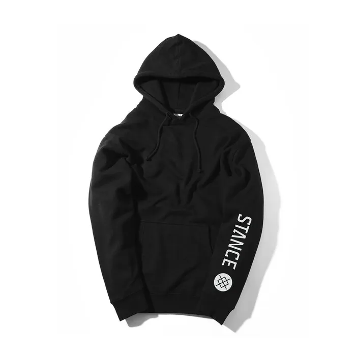 Icon Hoodie Black Men Stance Sweatshirts and Hoodies