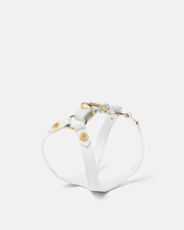 Icon Pet Harness White Home and Lifestyle Versace Pet Accessories