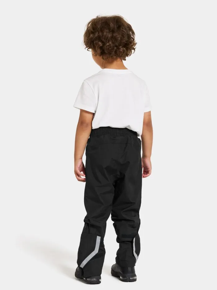 Idur Kids039 Pants Black Kids Didriksons Waterproof Trousers