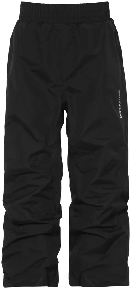 Idur Kids039 Pants Black Kids Didriksons Waterproof Trousers