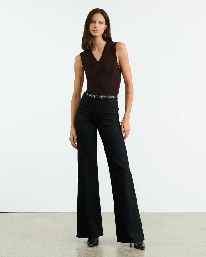 IKER CASHMERE VEST Espresso Women Nili Lotan Knits and Sweaters