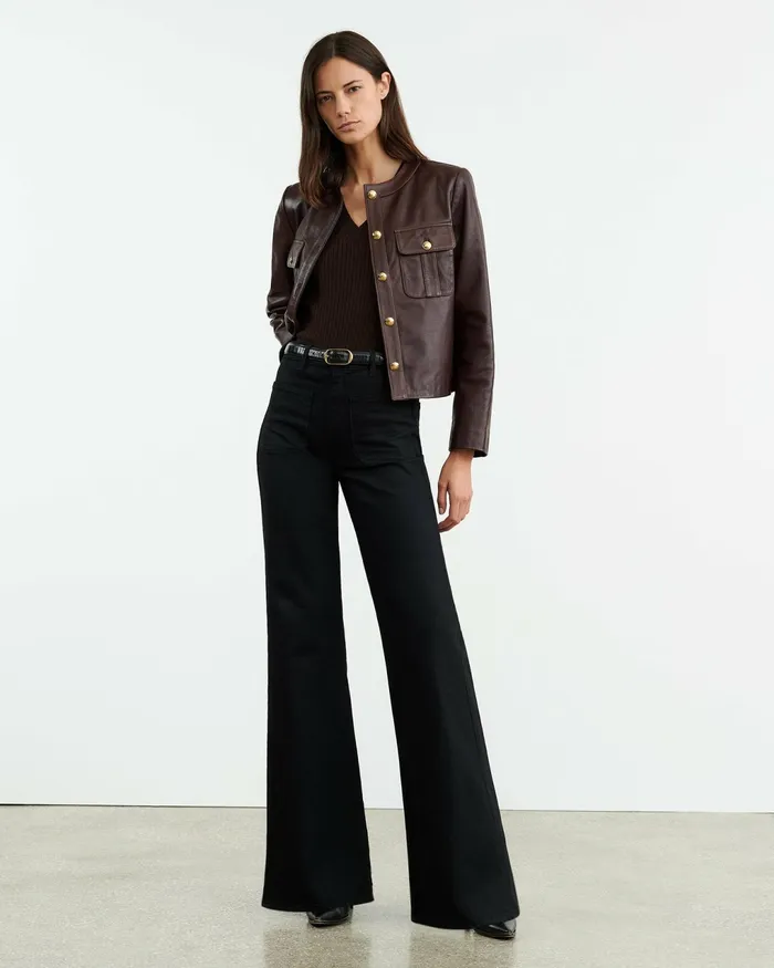 IKER CASHMERE VEST Espresso Women Nili Lotan Knits and Sweaters