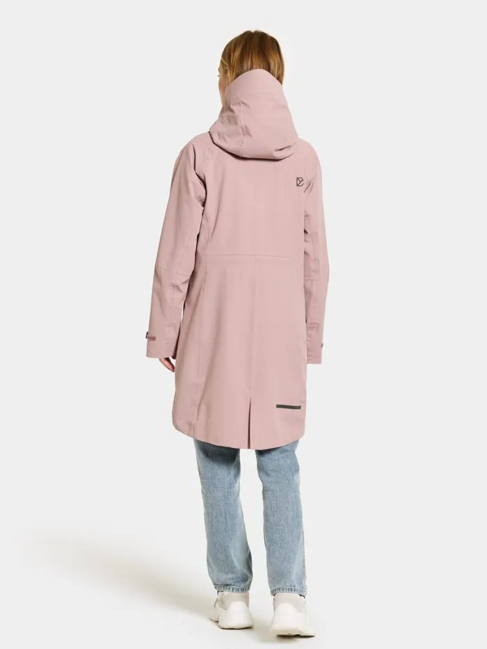 Ilma Parka Oyster Lilac Women Didriksons Spring Jackets