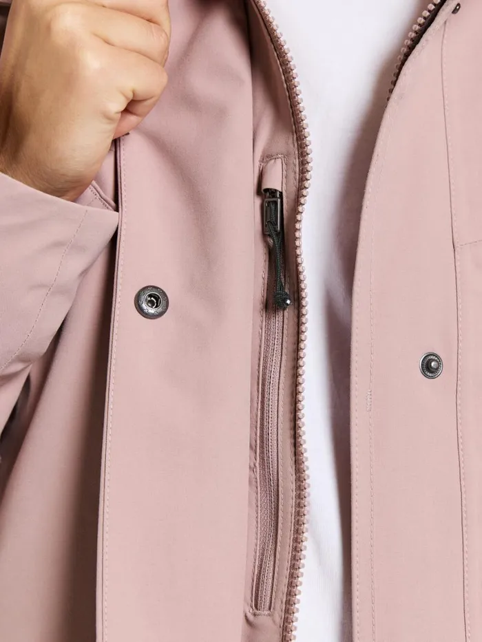Ilma Parka Oyster Lilac Women Didriksons Spring Jackets