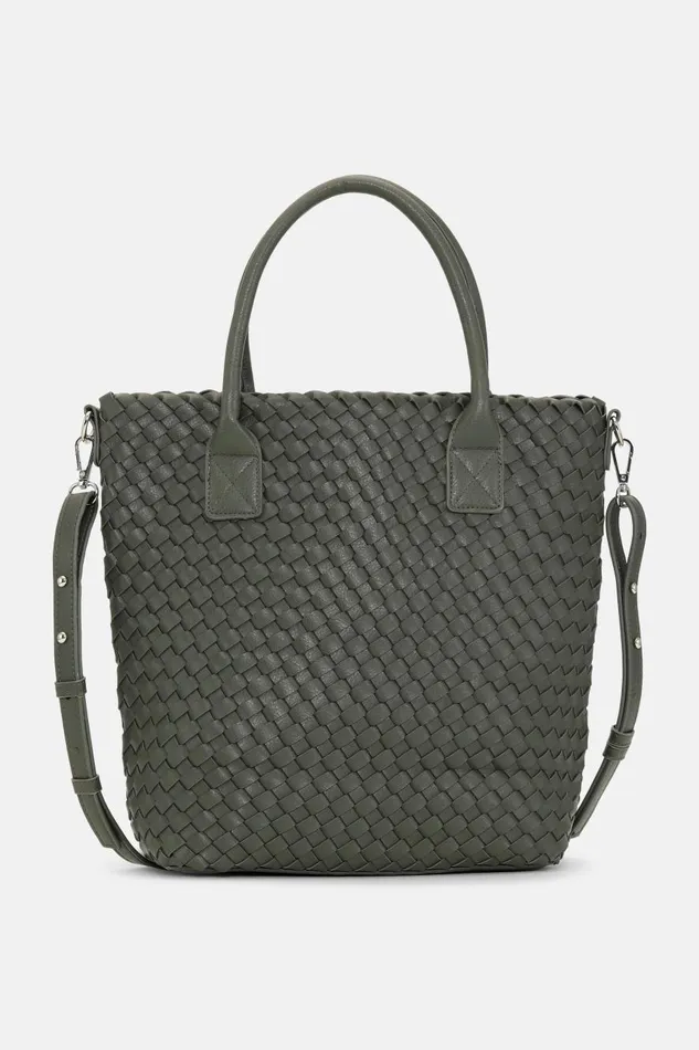 Ilse Jacobsen Crossbody Tote Bag 8211 Army Gun Metal Women Tote Bags Ilse Jacobsen Crossbody Tote Bag 8211 Army Gun Metal Women Tote Bags