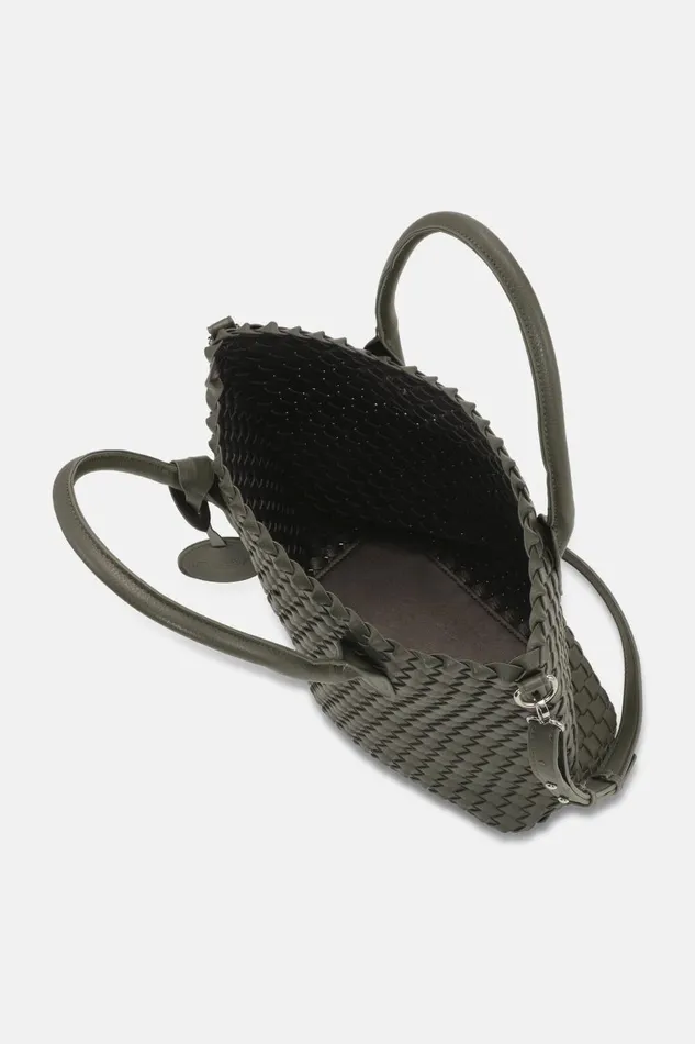 Ilse Jacobsen Crossbody Tote Bag 8211 Army Gun Metal Women Tote Bags Ilse Jacobsen Crossbody Tote Bag 8211 Army Gun Metal Women Tote Bags