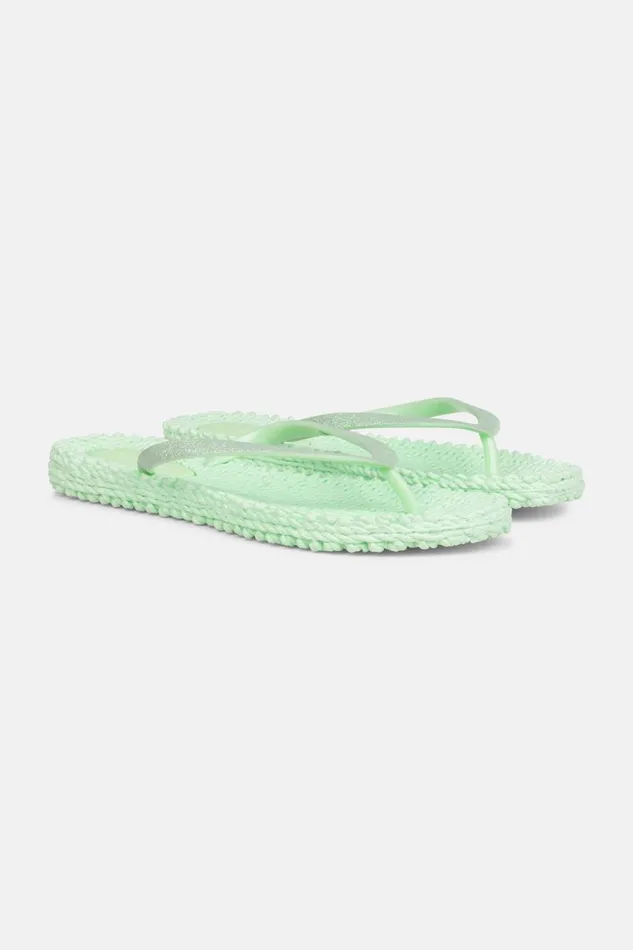 Ilse Jacobsen Flip Flop With Glitter 8211 Dusty Agua Women Flip Flops