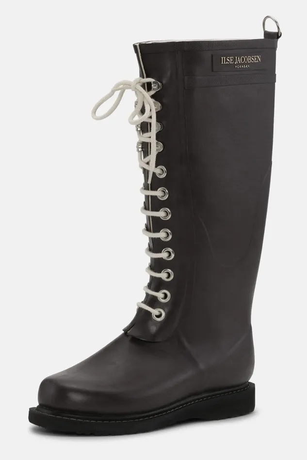 Ilse Jacobsen Long Rubber Boots 8211 Ganache Women Rainboots Long