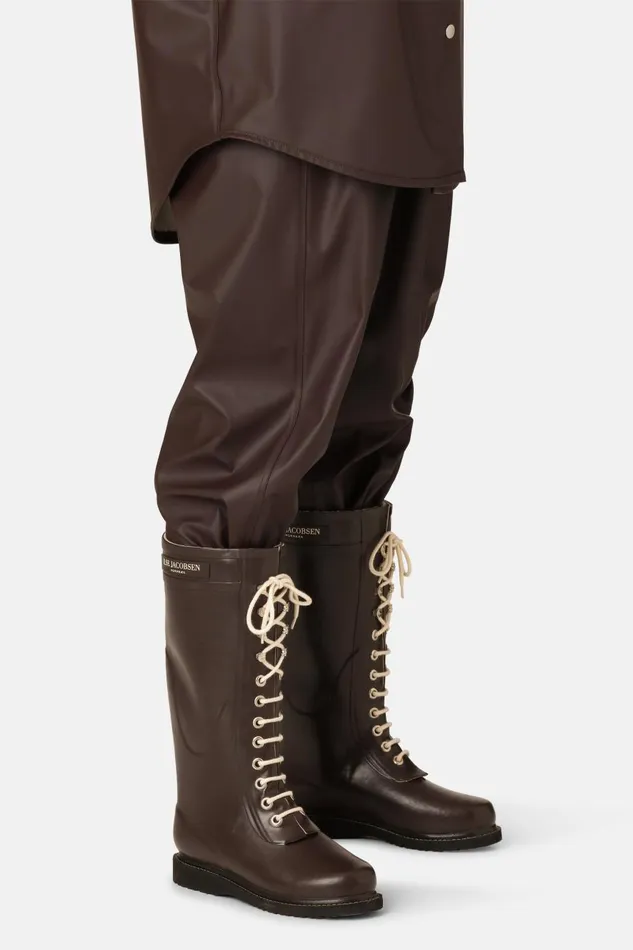 Ilse Jacobsen Long Rubber Boots 8211 Ganache Women Rainboots Long