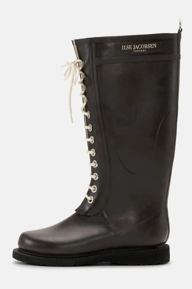 Ilse Jacobsen Long Rubber Boots 8211 Ganache Women Rainboots Long