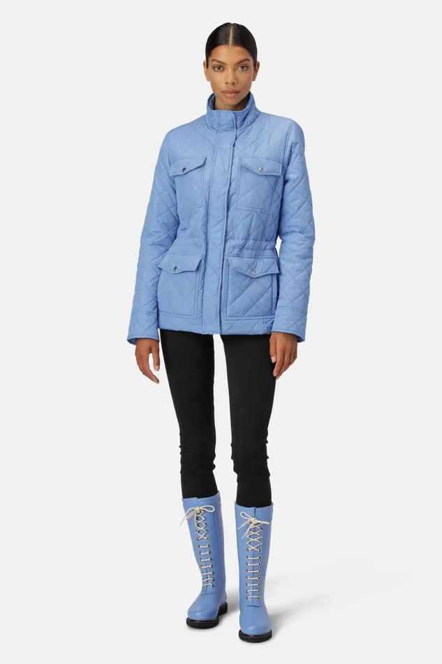 Ilse Jacobsen Quilt Jacket 8211 Light Regatta Women Jackets And Coats