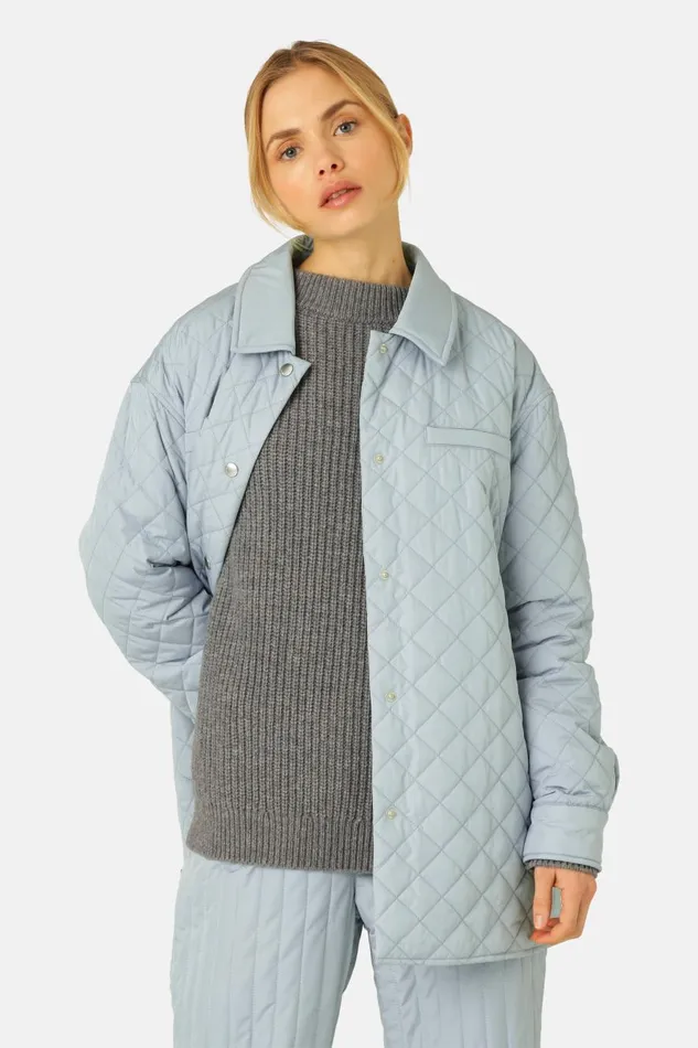 Ilse Jacobsen Quilt Jacket 8211 Pale Petroleum Women Jackets And Coats Ilse Jacobsen Quilt Jacket 8211 Pale Petroleum Women Jackets And Coats