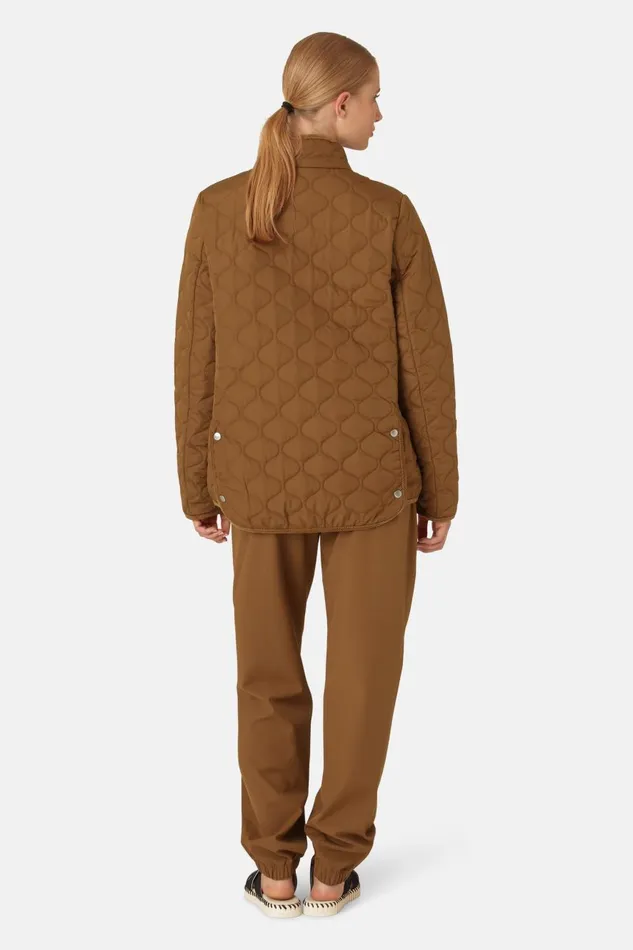 Ilse Jacobsen Quilt Jacket 8211 Walnut Women Jackets And Coats