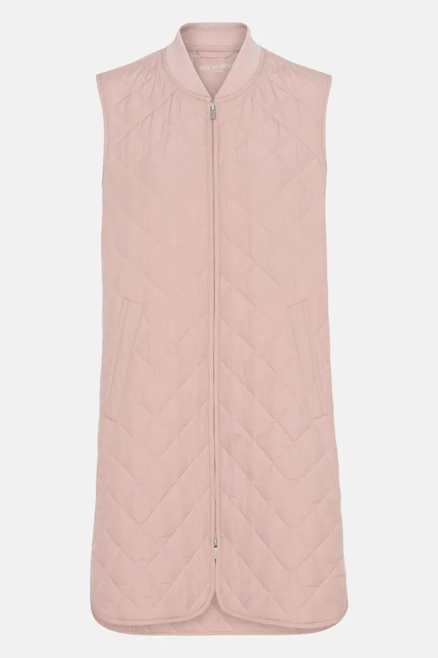 Ilse Jacobsen Quilt Vest 8211 Pale Pink Women Jackets And Coats Ilse Jacobsen Quilt Vest 8211 Pale Pink Women Jackets And Coats